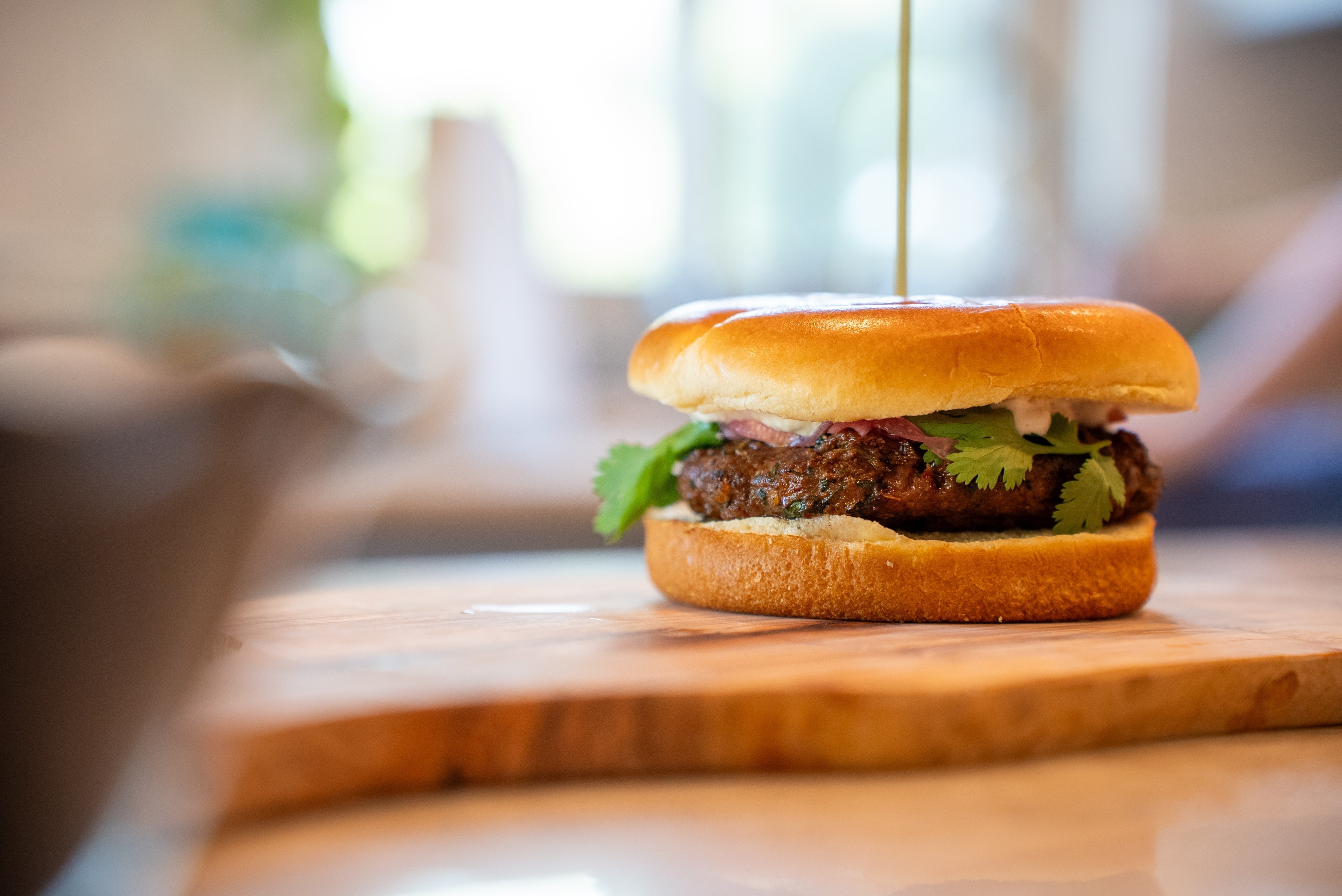 Lamb Merguez Burgers