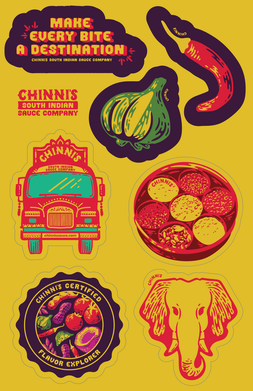 Foodie Sticker Pack